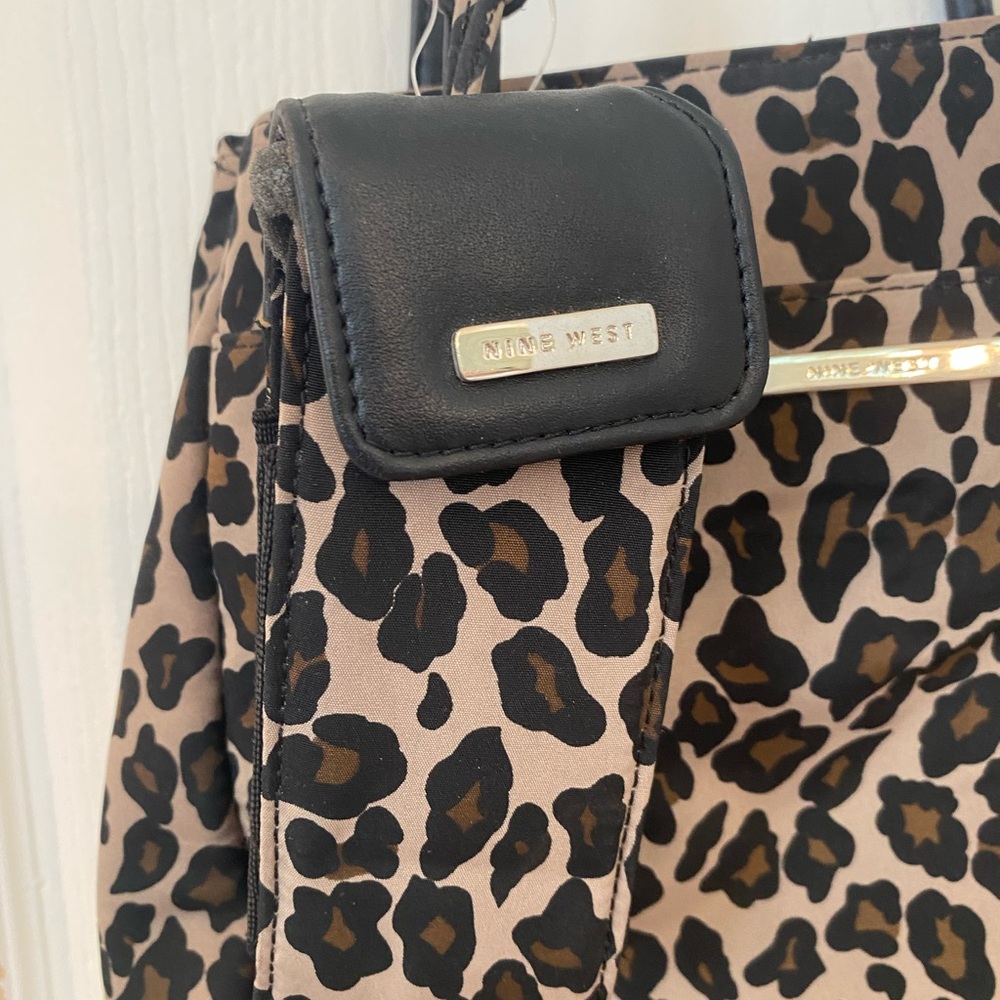 Nine West Vintage 90s Y2k Cheetah Print Purse - Picture 5 of 10